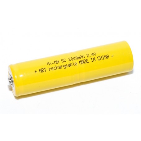 Acumulator 2 x R14 Ni-MH, 2000mAh-2,4V