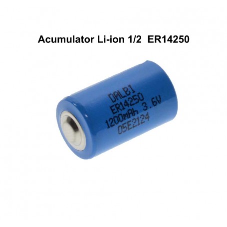 Acumulator Li-ion 14250, 1200mAh-3,6V