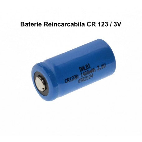 Acumulator Li-ion CR123, 3V-1400mAh