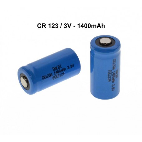 Acumulator Li-ion CR123, 3V-1400mAh