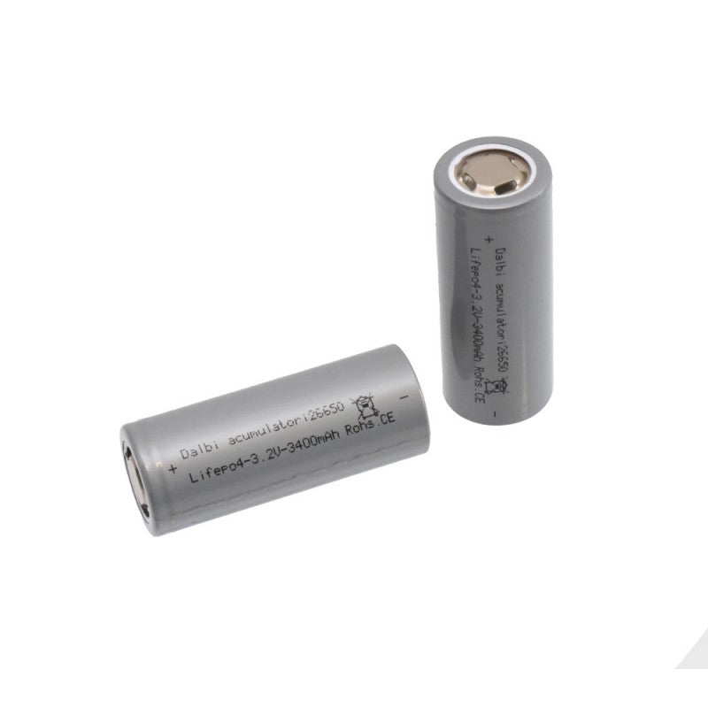 Acumulator LifePo4 - 26650 / 3,2V-3400mAh
