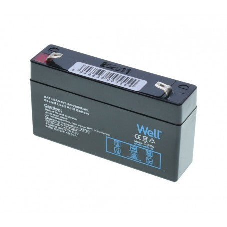 Acumulator Plumb-Acid 6V-1,3Ah Well