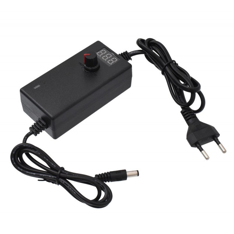 Alimentator Reglabil, Ajustare Tensiune, Mufa DC 2,1mm, 3V-12V DC, 2A