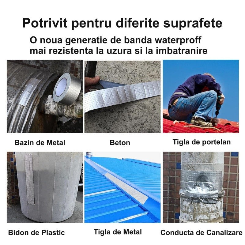 Banda Autoadeziva de Hidroizolatie 50mm*5M