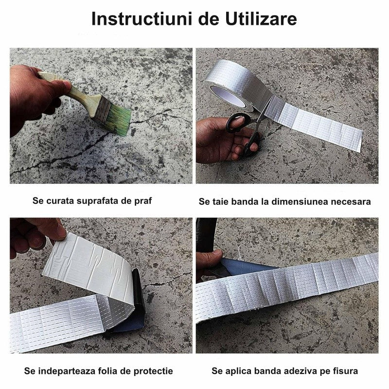 Banda Autoadeziva de Hidroizolatie 50mm*5M