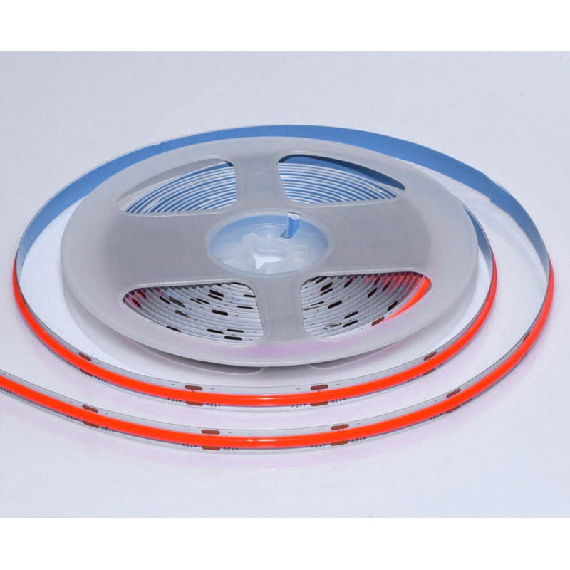 Banda COB Led Rosu - Flexibil - 252led/m - 12W/ml - Rola/5m