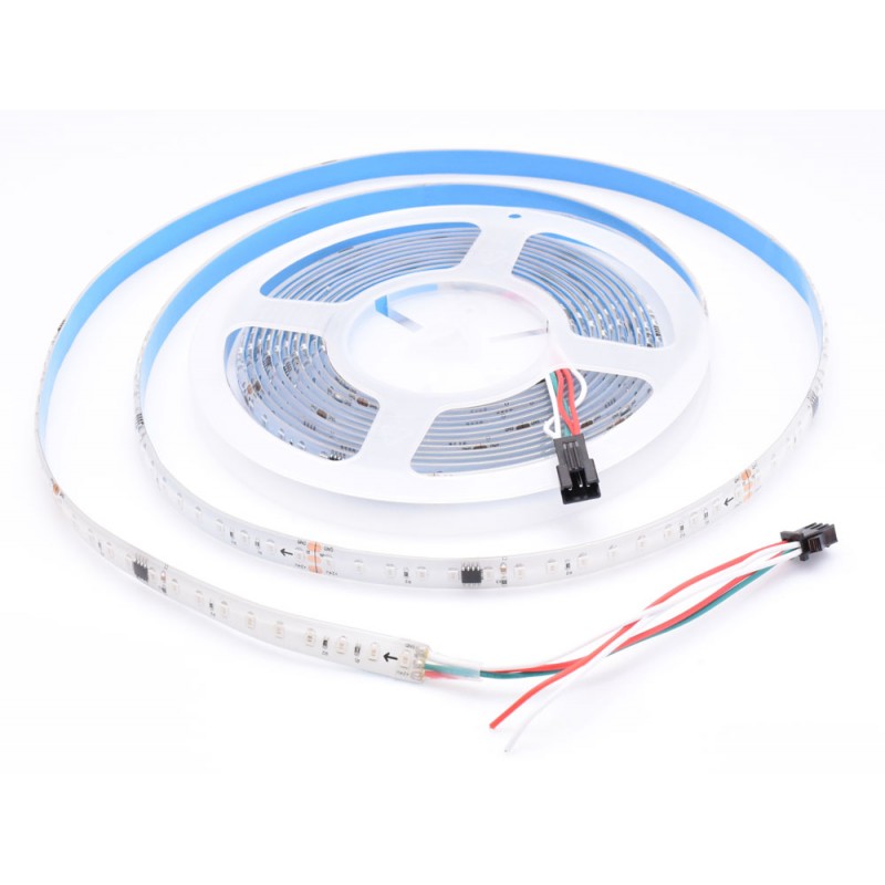 Banda Led 24V Albastru, Digital WS2811 IC+B, 120led/m - IP65