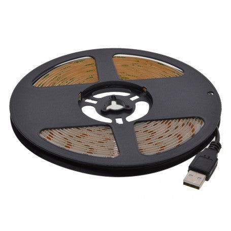 Banda 300 Led SMD, 24W, USB, Alb-Rece