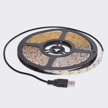 Banda 300 Led SMD, 24W, USB, Alb-Rece