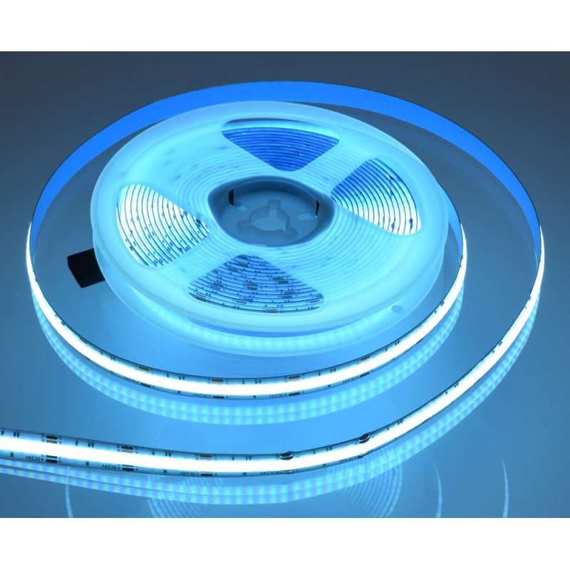 Banda Cob Led RGB 24V-10mm - 840led/ml, 16W/ml- Rol/5m