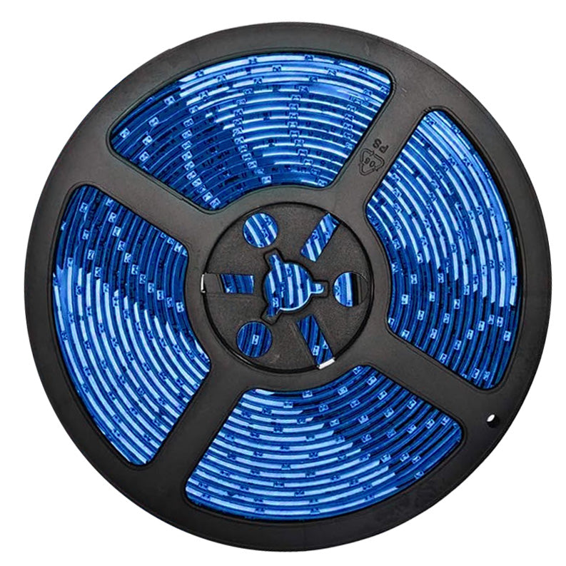 Banda LED 12V, Lumina Albastra, 120 LED/m, IP20, Rola 5 Metri, ClassLights