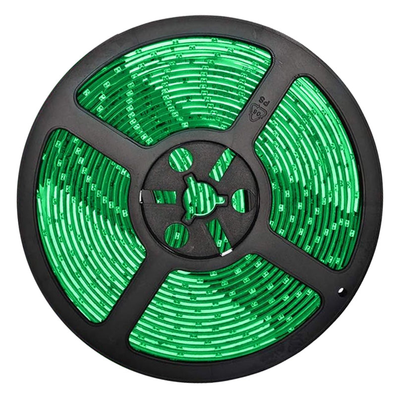 Banda LED 12V, Lumina Verde, 120 LED/m, IP20, Rola 5 Metri, ClassLights
