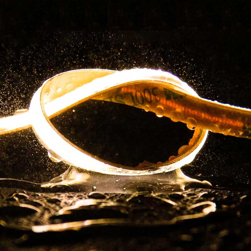 Banda LED COB 528LED/m, Lumina Alb-Rece, Exterior IP65, Rola 5 metri, ElectroAZ