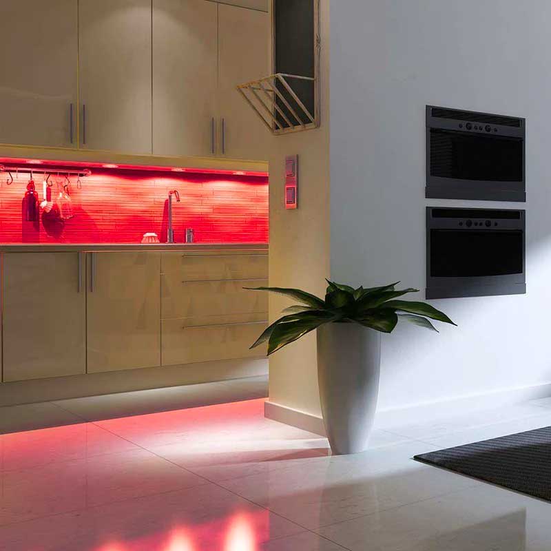 Banda LED RGB -COB 2880 LED (576LED/m), Interior IP20, Rola 5 metri, ElectroAZ