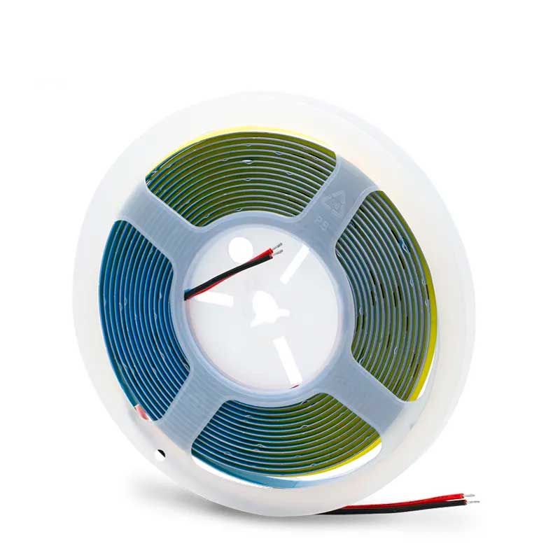 Banda LED COB 320 LED/m - Lumina Alb-Cald, Interior IP20 - Rola de 5 Metri, ElectroAZ
