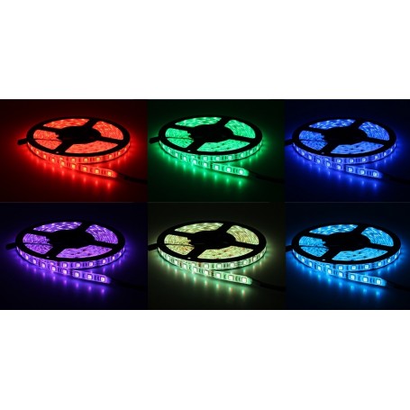 Banda Led RGB 300 Led-uri 14,4W/m Interior