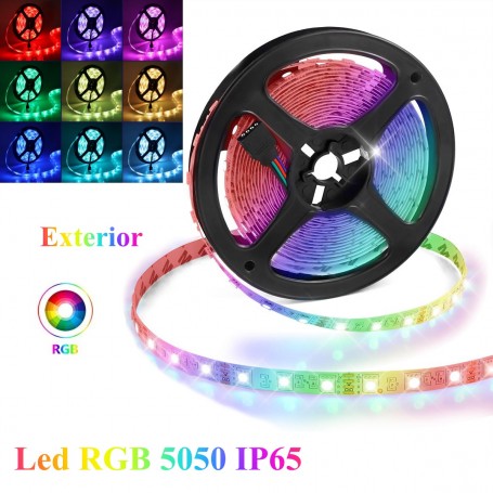 Banda Led RGB 300 Led-uri 14,4W/m Exterior