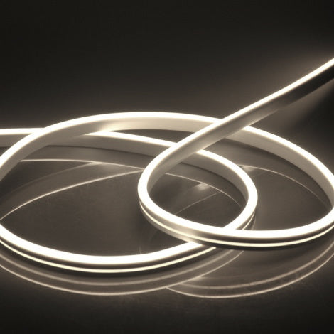 Banda Led tip Neon, 12V, 5m, Alb-Rece