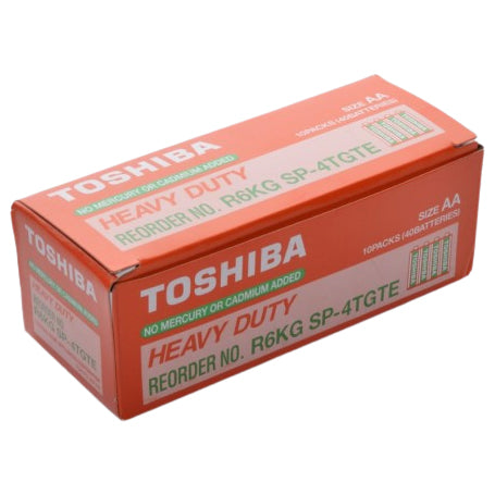Baterie Toshiba Heavy-Duty R6 AA 40 Buc