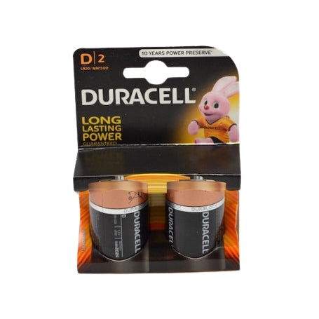 Baterii Alcaline Duracell R20 D Set 2 Buc