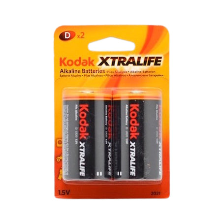 Baterii Alcaline Kodak Xtralife R20 D 2 Buc
