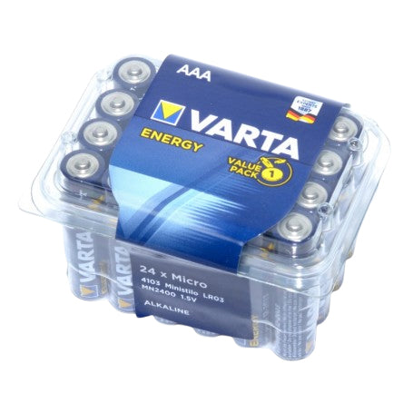 Baterii Alkaline Varta Energy-Energy R3 AAA 24 Bucati