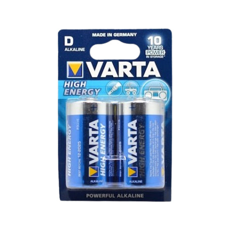 Baterii Alkaline Varta High-Energy R20 D 2 Bucati