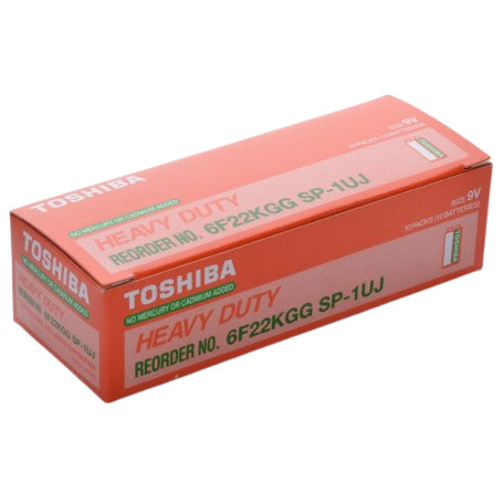 Baterii Toshiba F22 Heavy-Duty 9V 10 Buc