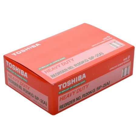 Baterii Toshiba R20 D Heavy-Duty 24 Buc