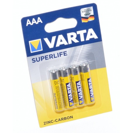 Baterii Varta Superlife R3 AAA 4 Bucati
