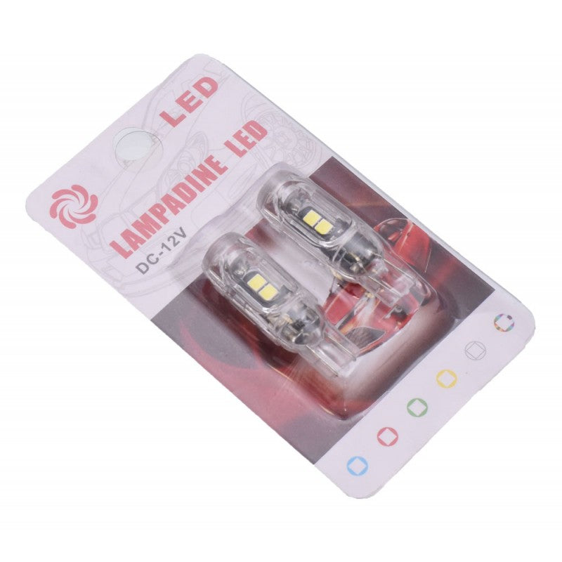 Bec LED Auto, T10, Bec de Pozitie, Set 2 buc
