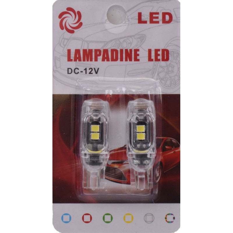Bec LED Auto, T10, Bec de Pozitie, Set 2 buc