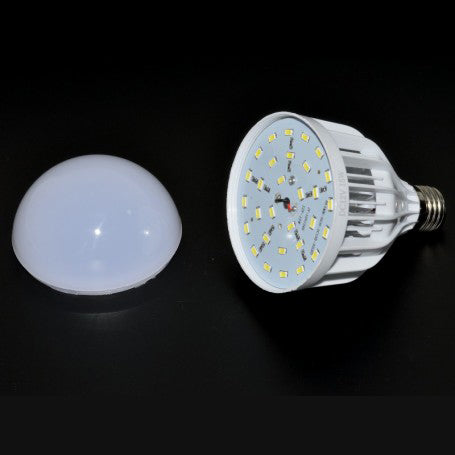 Bec Led E27, Putere 15W, 12V, Alb-rece