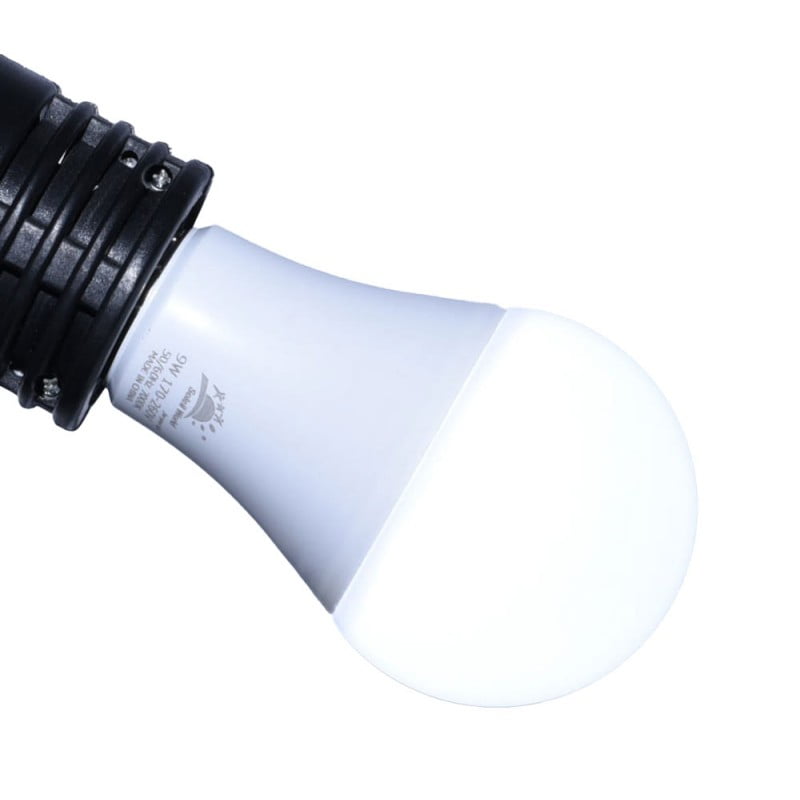 Bec Led, Dulie E27, 9W, Alb-Rece