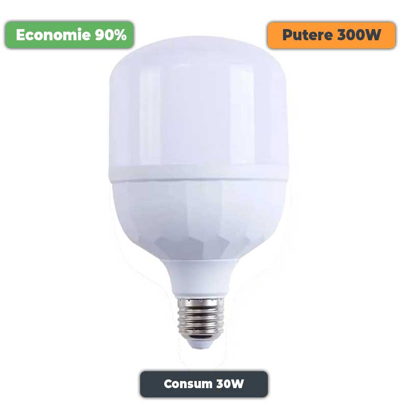 Bec Led 30W, Dulie E27, ElectroAZ