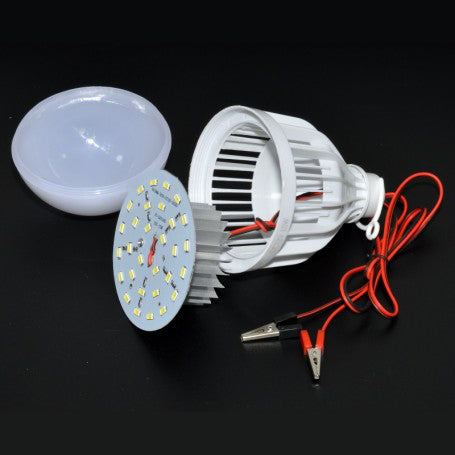 Bec Led cu Clesti, 15W, 12V, Alb-rece