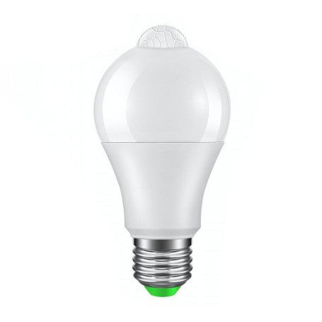 Bec cu LED, E27, Senzor de miscare, 12W