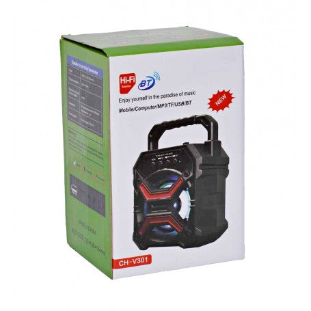 Boxa Mini cu Bluetooth si Radio CH-V301