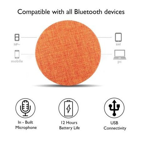 Boxa cu Bluetooth A2DP 3W, Card microSD
