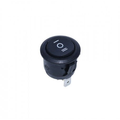 Buton 3 pozitii I-0-II 220V/3A Negru