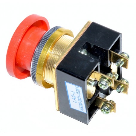 Buton Motor Push 5A Fara Retinere Rosu