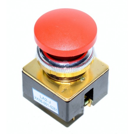 Buton Motor Push 5A Fara Retinere Rosu