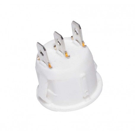 Buton ON/OFF 18x20mm Alb 250V/6A