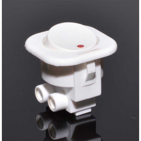 Buton ON/OFF Alb 250V/6A T120-A