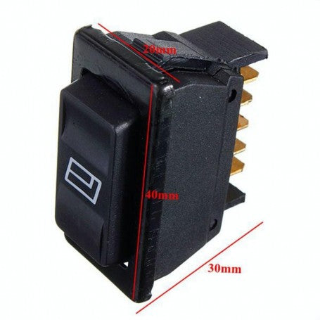 Buton ON/OFF pentru Geam Auto