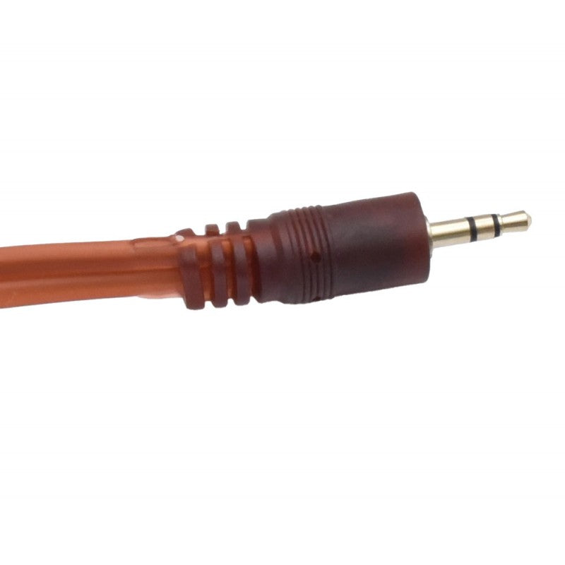 Cablu Audio Jack 3,5mm ST tata - 2 Jack 6,3 mm MO tata Siliconat / 1,5m Pro