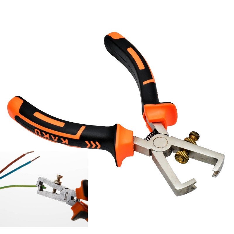 Cleste Reglabil 6'' pentru Dezizolat Cablu / CD-3038