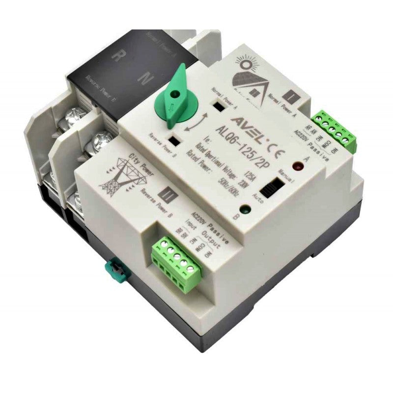 Comutator Automat de Transfer Fotovoltaic - ATS 125/2P