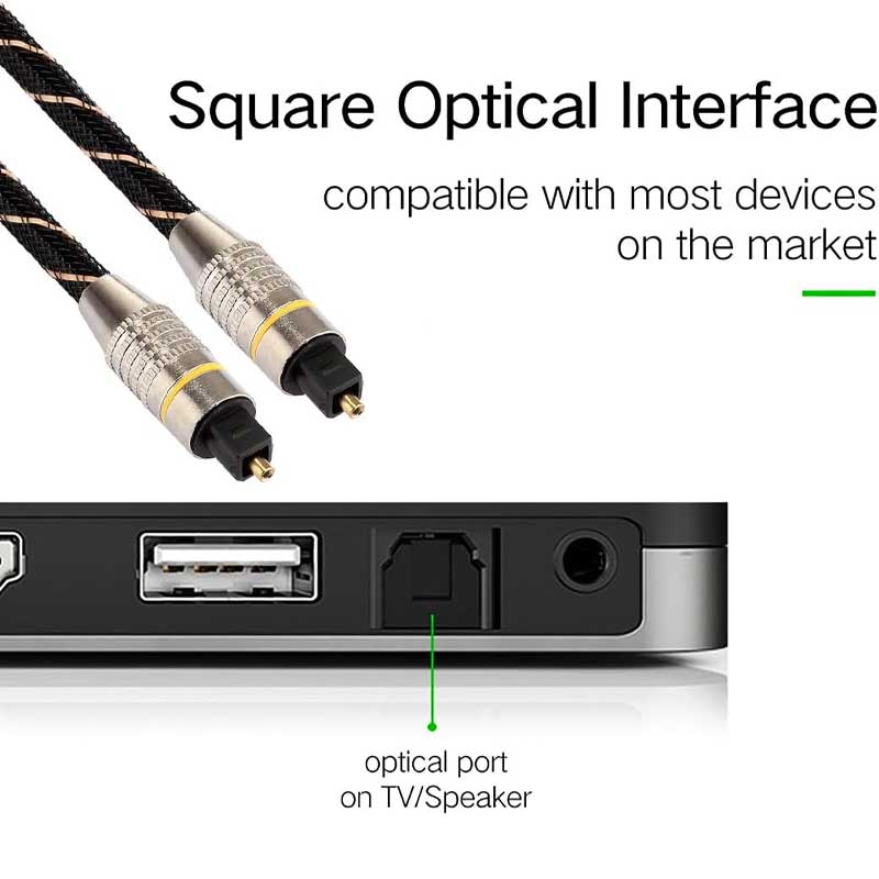 Cablu Optic Audio Premium, Lungime 5M, ElectroAZ