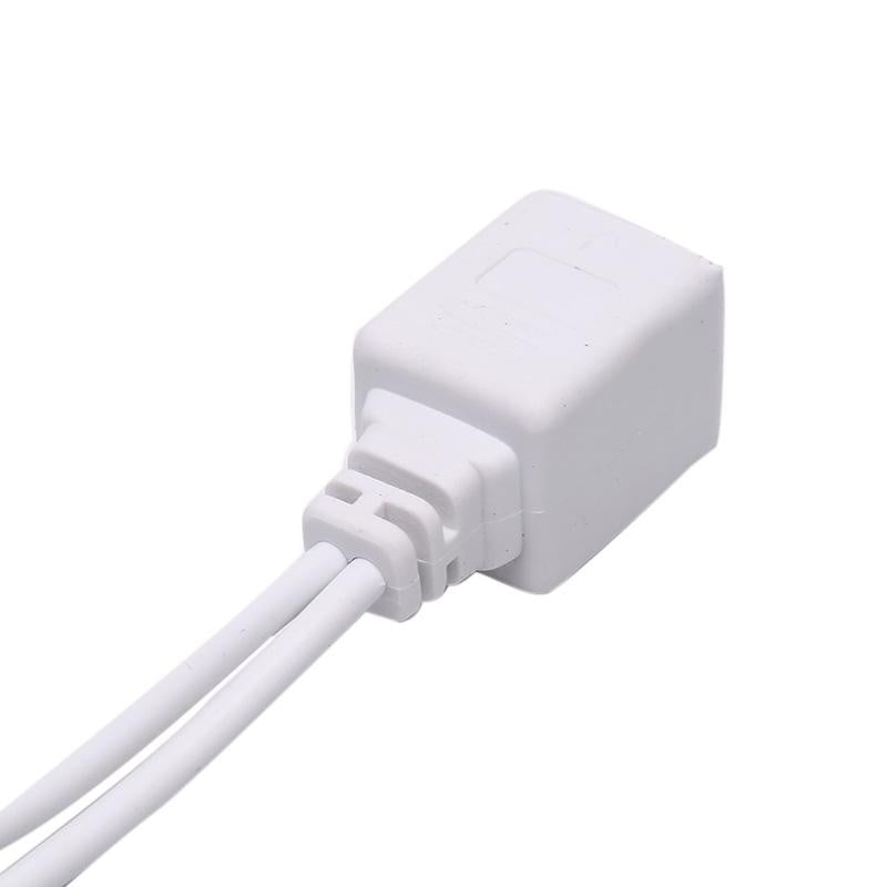 Cablu Pasiv Poe , Conector Utp + Alimentare, Alb